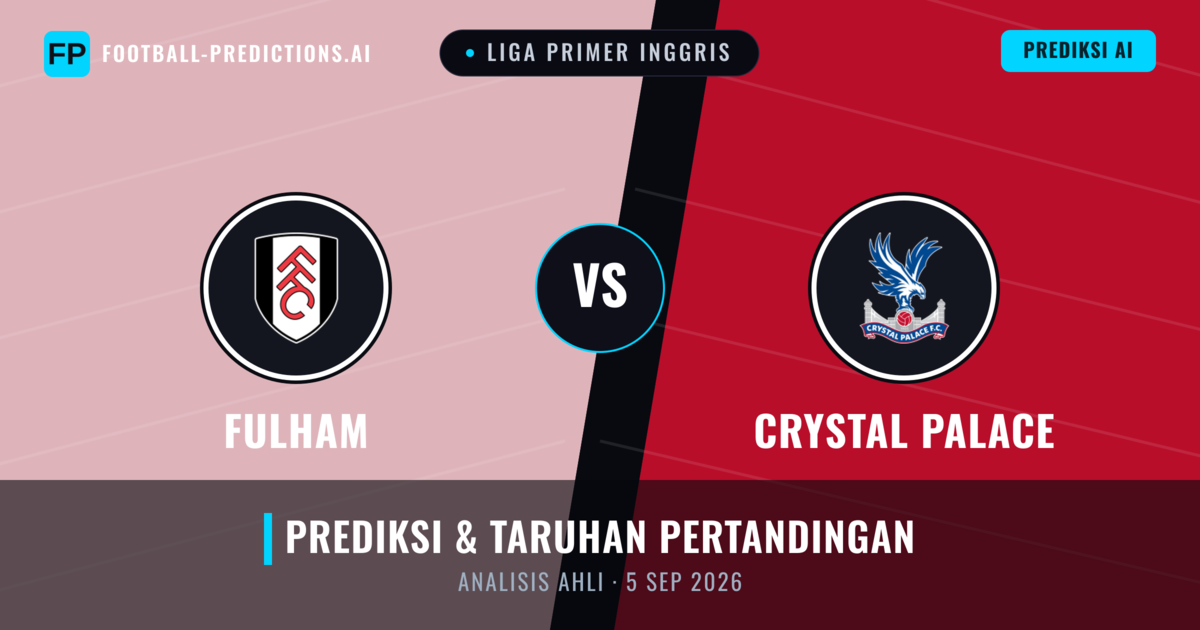 Fulham vs Crystal Palace — prediksi dan pratinjau pertandingan