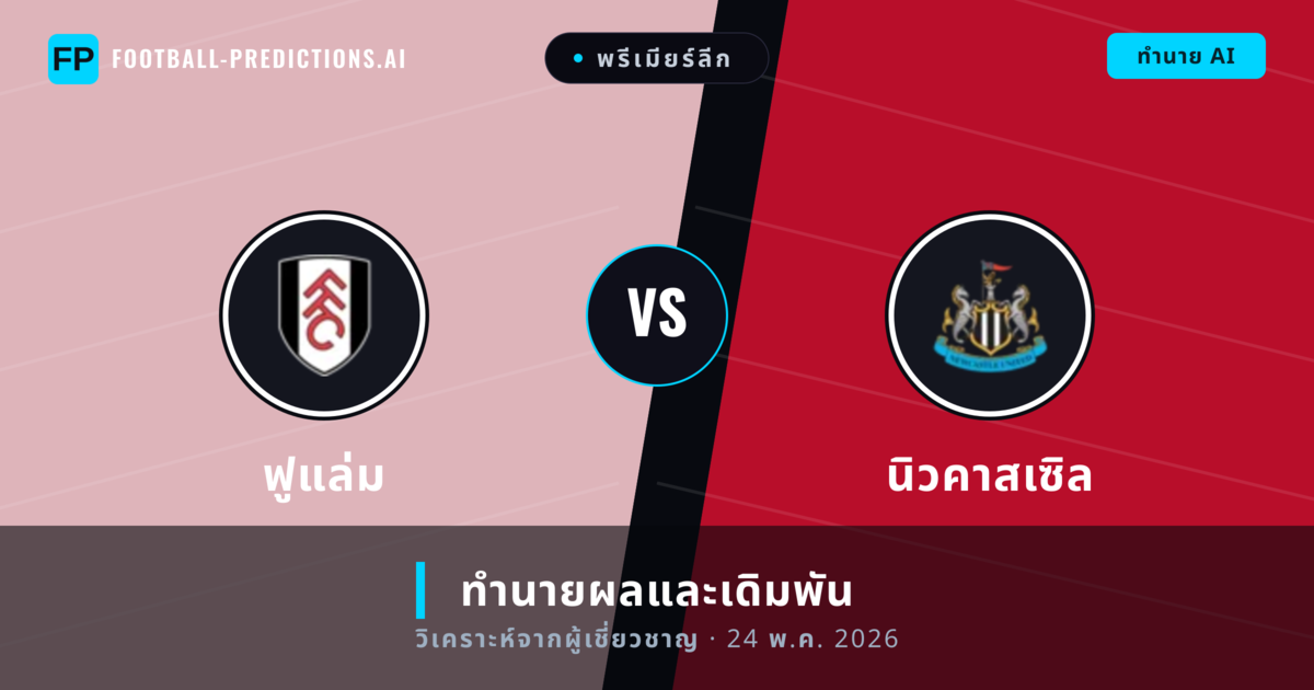 ฟูแล่ม พบ นิวคาสเซิล — ทำนายผลและพรีวิวการแข่งขัน