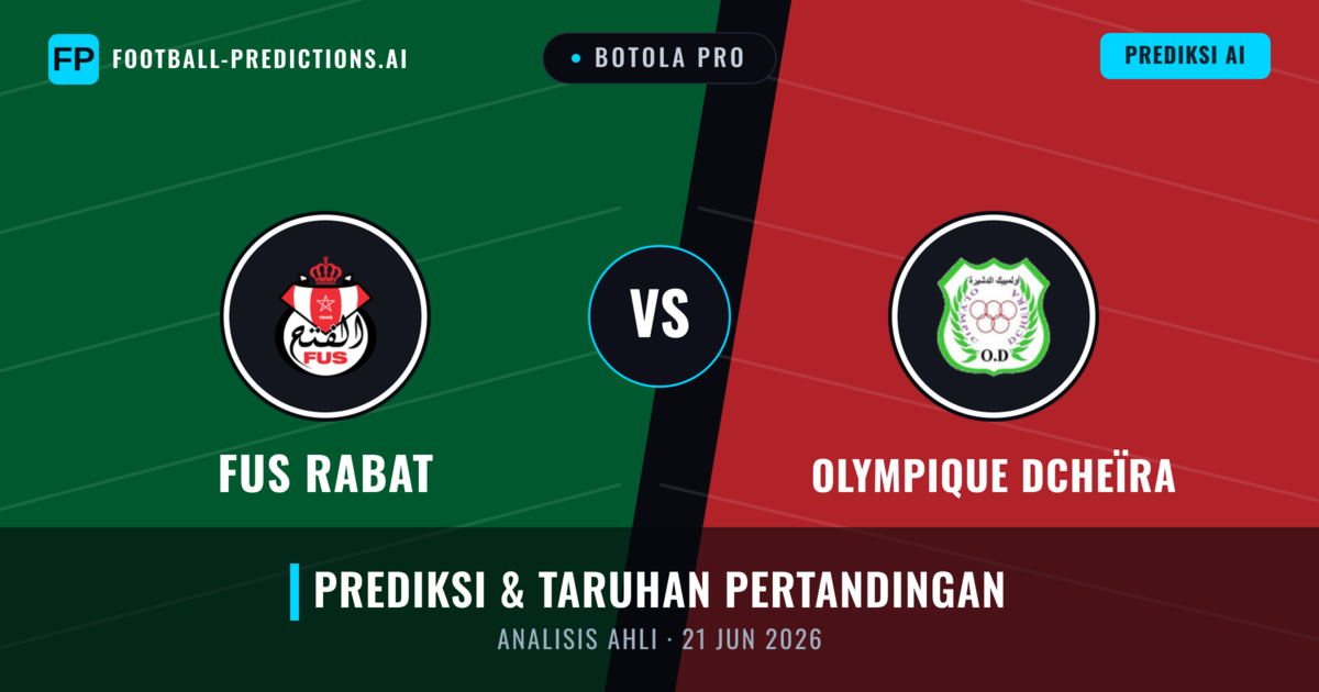 FUS Rabat vs Olympique Dcheïra — prediksi dan pratinjau pertandingan
