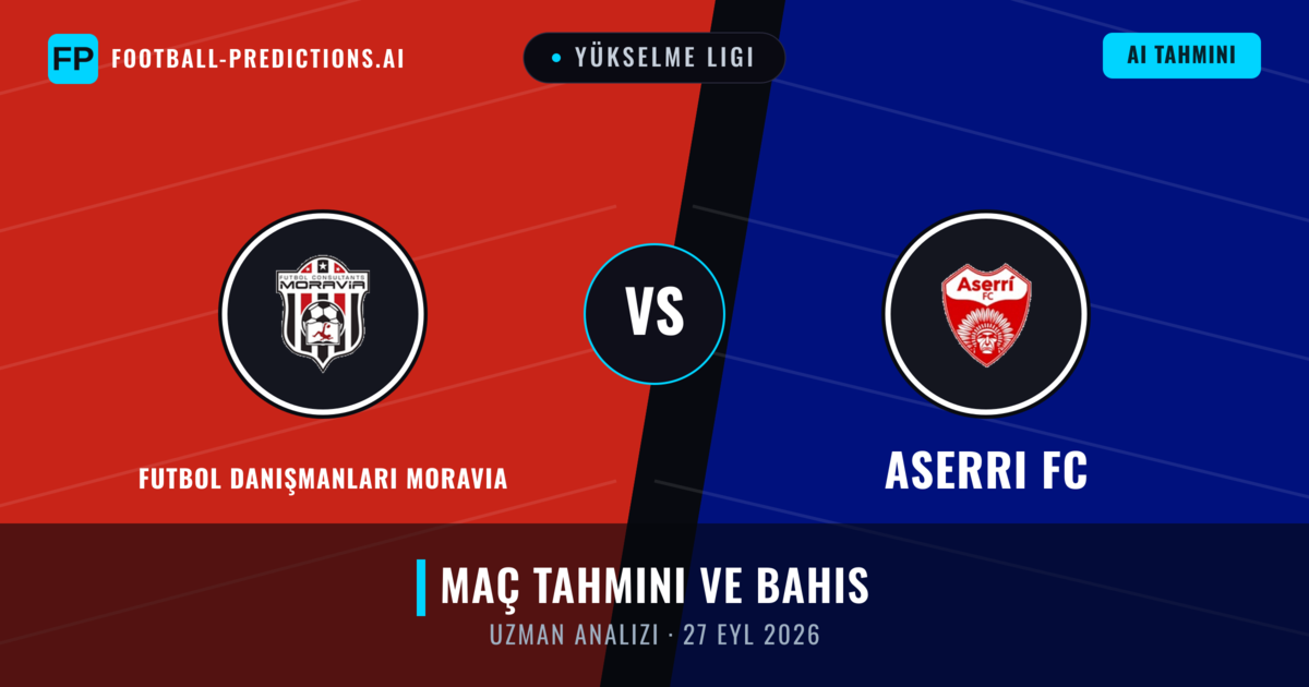 Futbol Danışmanları Moravia - Aserri FC — maç tahmini ve önizleme