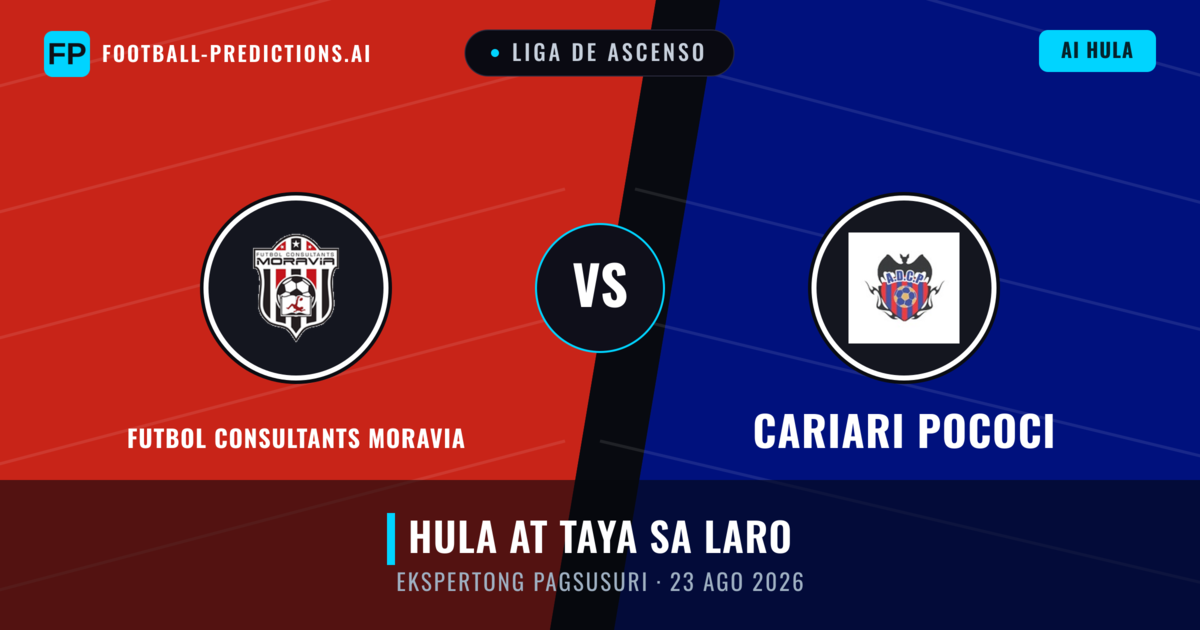 Futbol Consultants Moravia vs Cariari Pococi — hula at preview ng laban