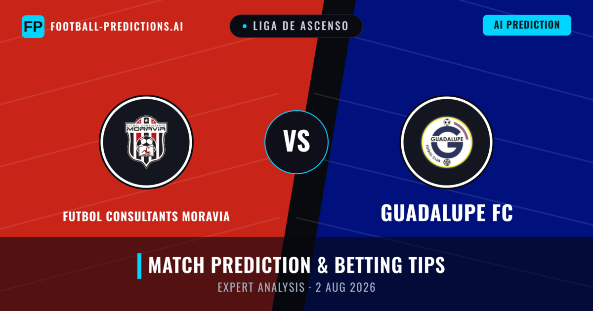Futbol Consultants Moravia vs Guadalupe FC — match prediction & preview