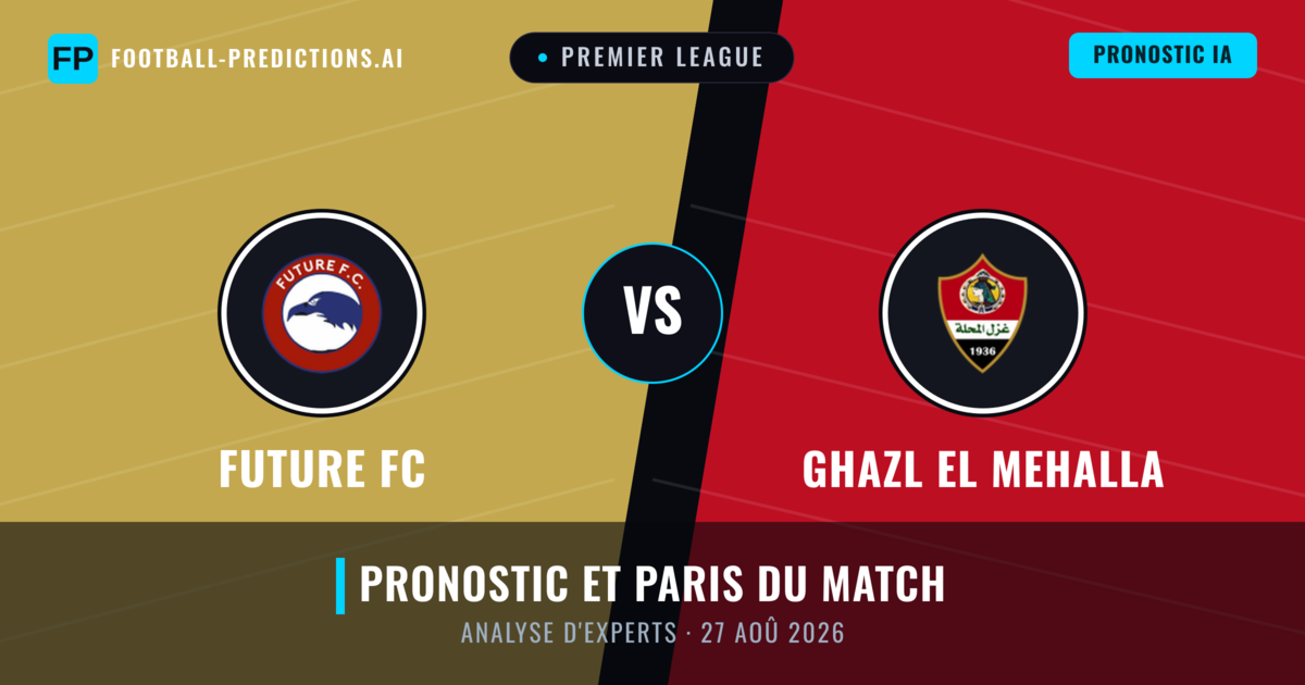 Future FC vs Ghazl El Mehalla — pronostic et avant-match