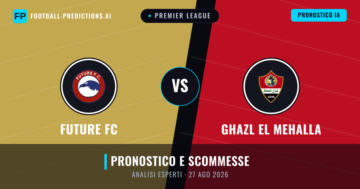 Future FC vs Ghazl El Mehalla — pronostico e anteprima del match