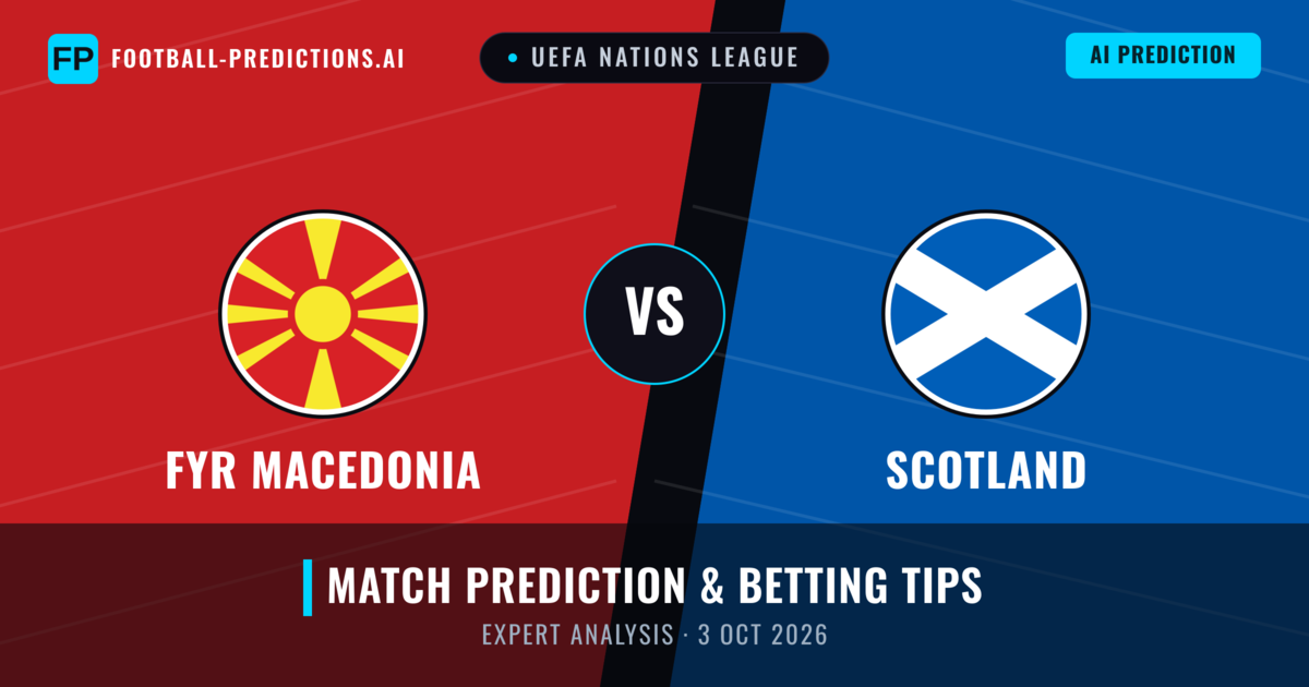 FYR Macedonia vs Scotland — match prediction & preview
