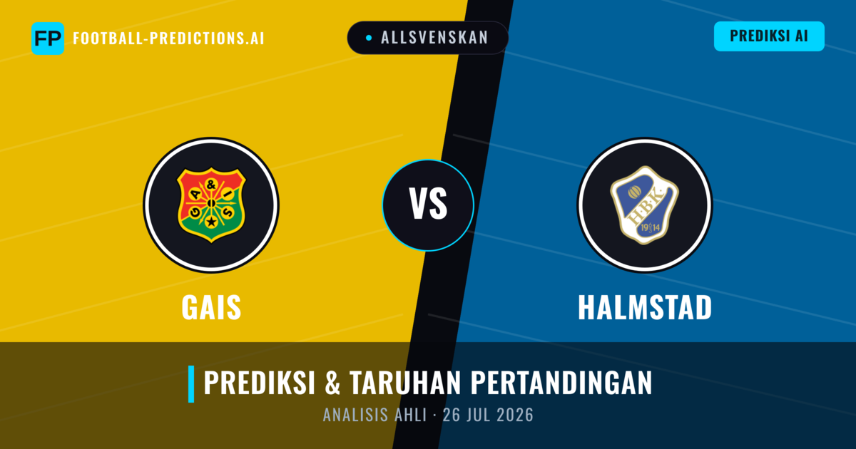 Gais vs Halmstad — prediksi dan pratinjau pertandingan