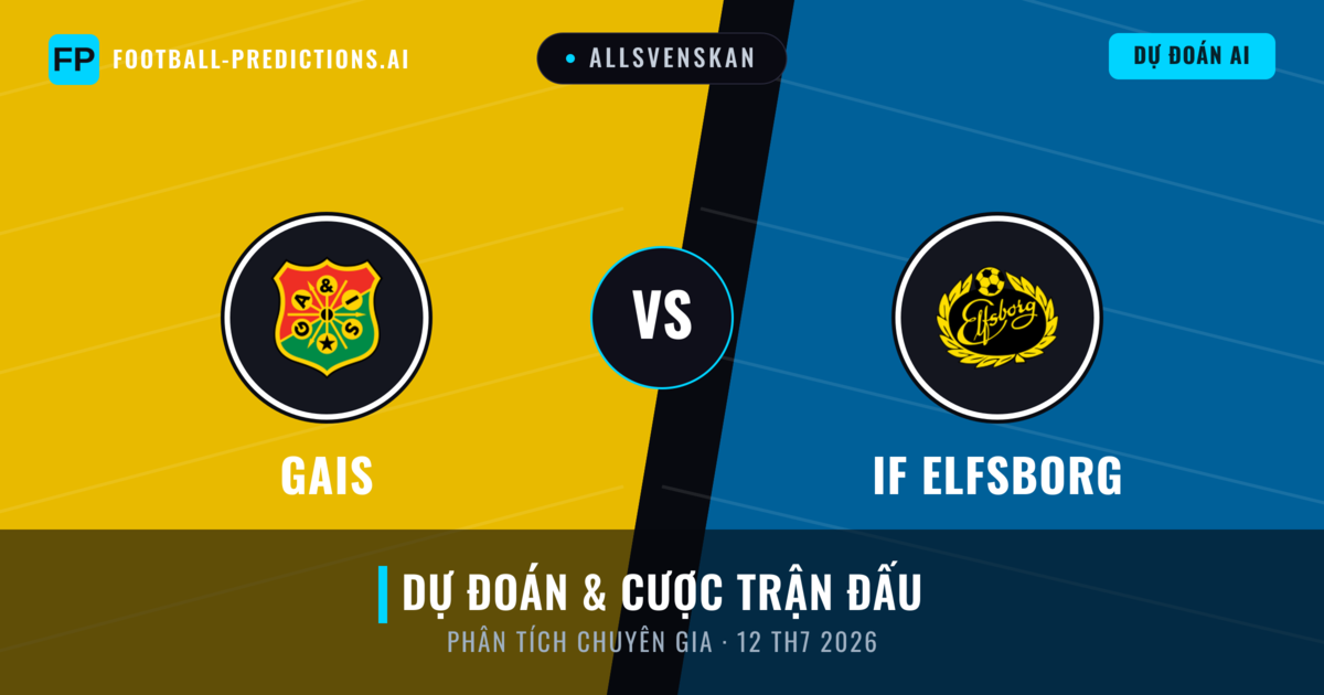 Gais vs IF Elfsborg — dự đoán và xem trước trận đấu