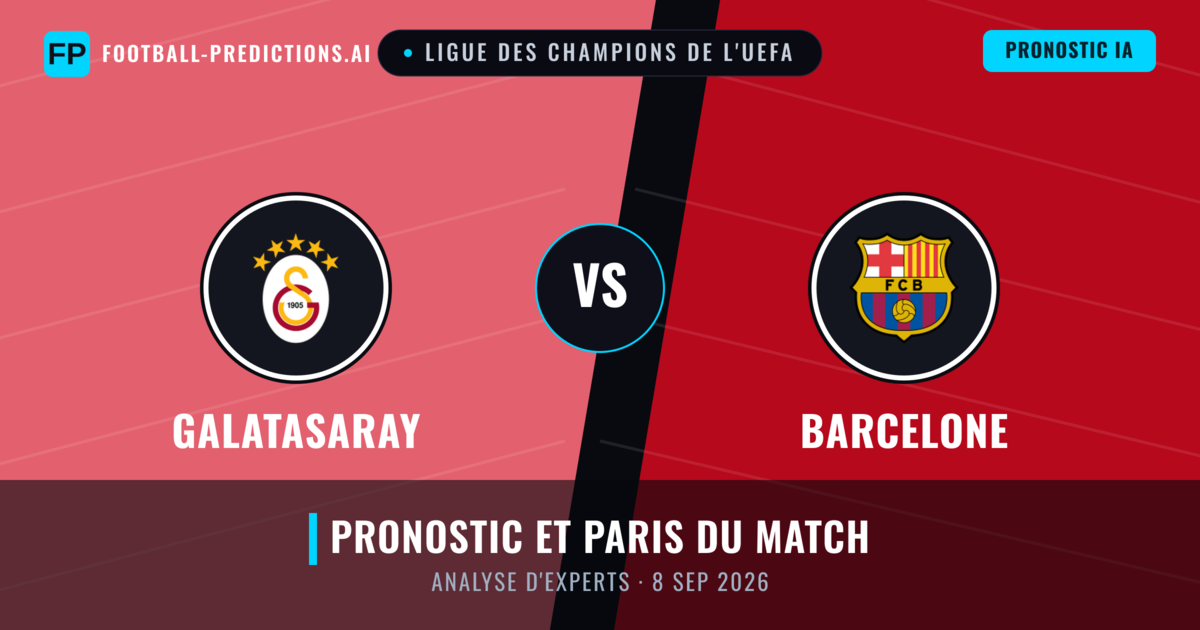 Galatasaray vs Barcelone — pronostic et avant-match