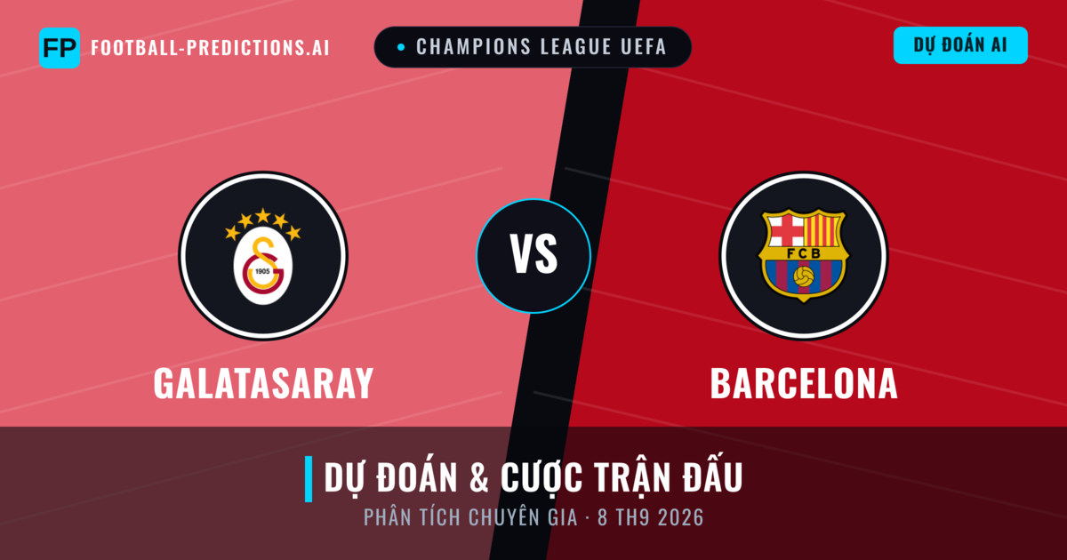 Galatasaray vs Barcelona — dự đoán và xem trước trận đấu