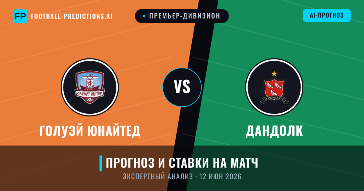 Голуэй Юнайтед – Дандолк — прогноз и превью матча