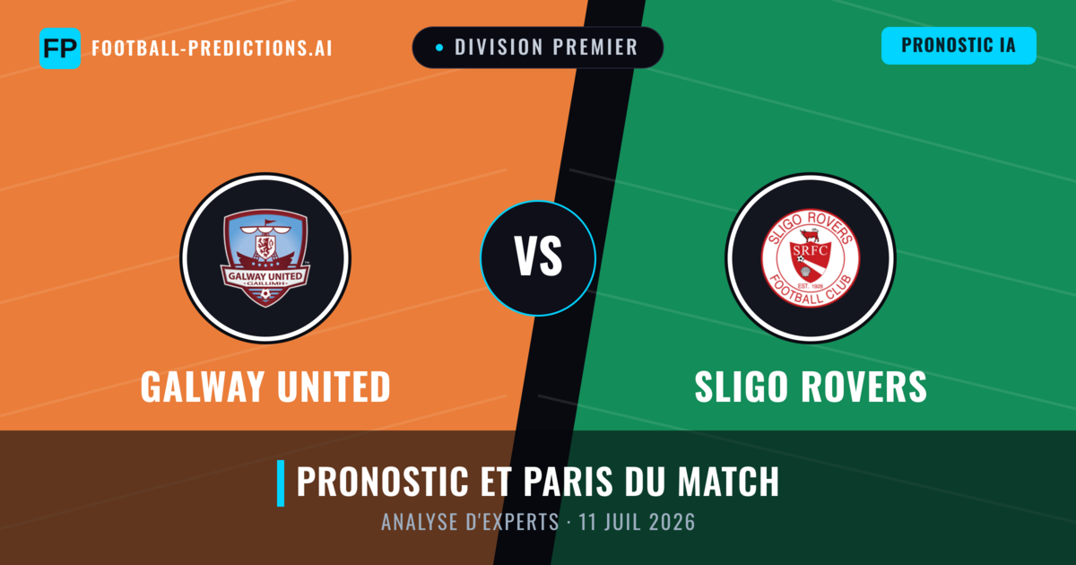 Galway United vs Sligo Rovers — pronostic et avant-match
