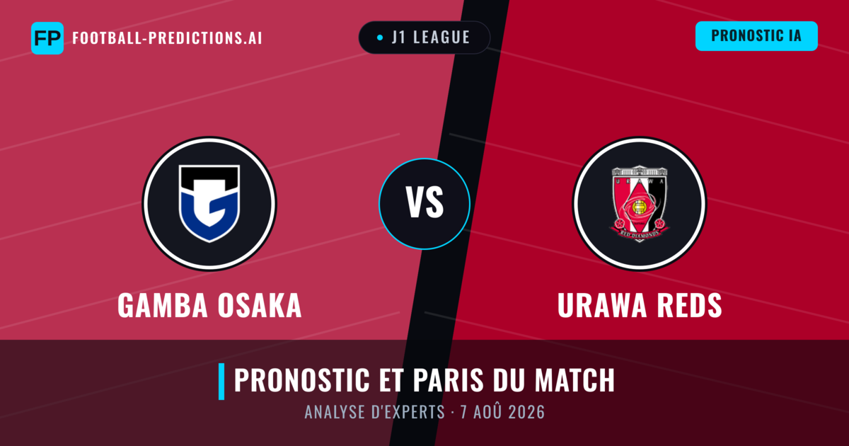 Gamba Osaka vs Urawa Reds — pronostic et avant-match