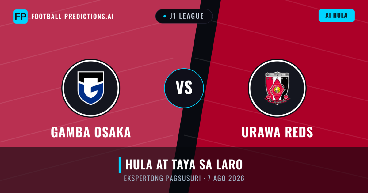 Gamba Osaka vs Urawa Reds — hula at preview ng laban