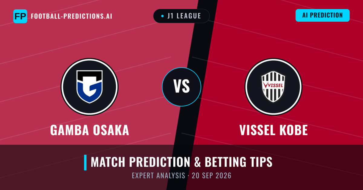 Gamba Osaka vs Vissel Kobe — match prediction & preview