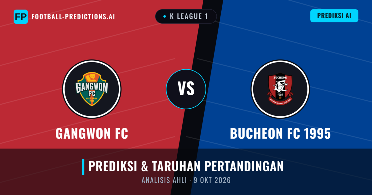 Gangwon FC vs Bucheon FC 1995 — prediksi dan pratinjau pertandingan