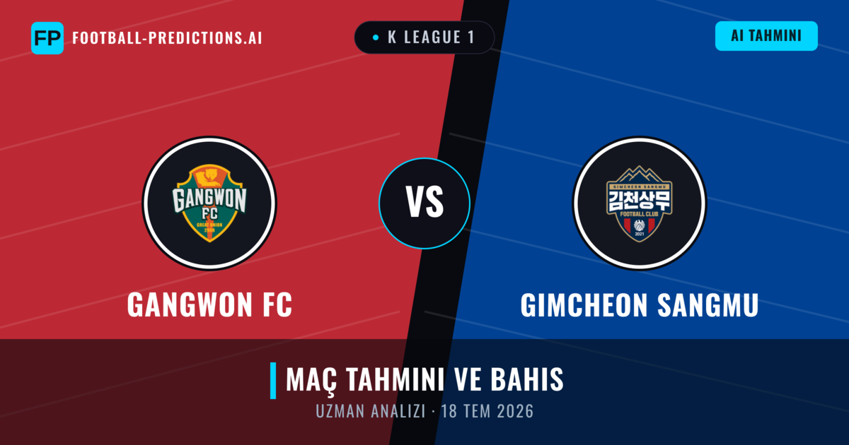 Gangwon FC - Gimcheon Sangmu — maç tahmini ve önizleme