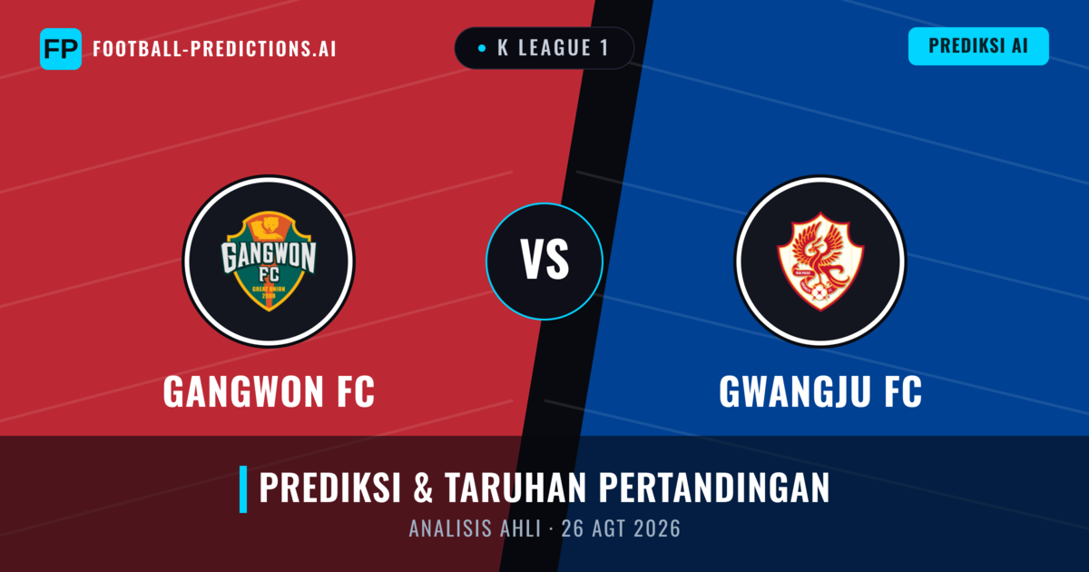 Gangwon FC vs Gwangju FC — prediksi dan pratinjau pertandingan