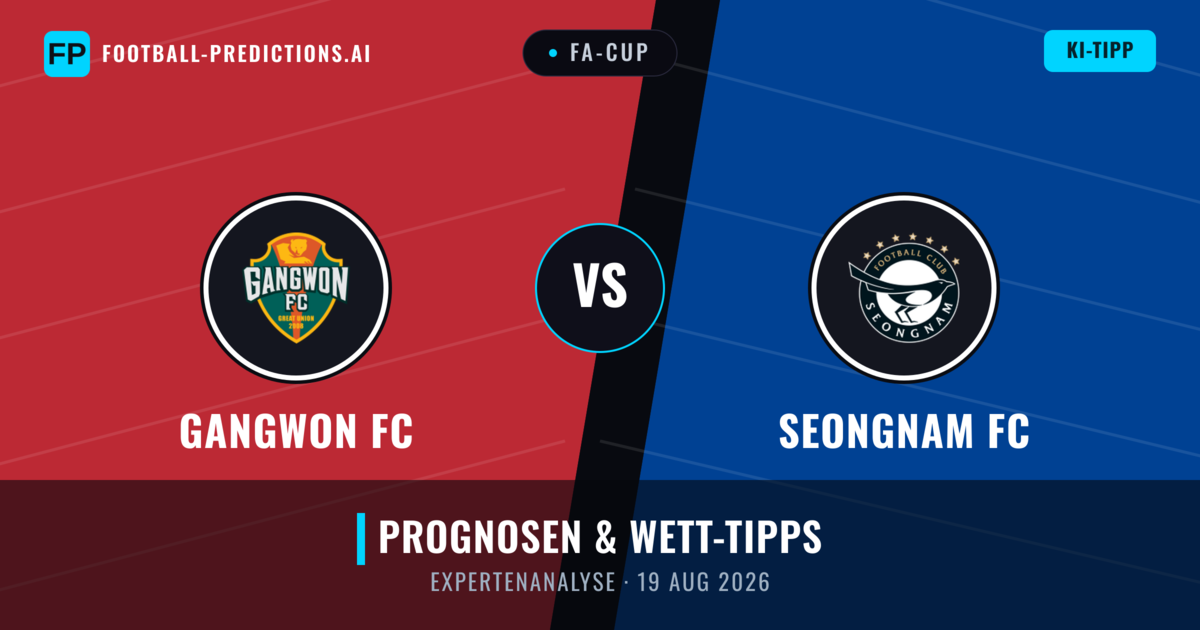 Gangwon FC vs Seongnam FC — Prognose und Spielvorschau