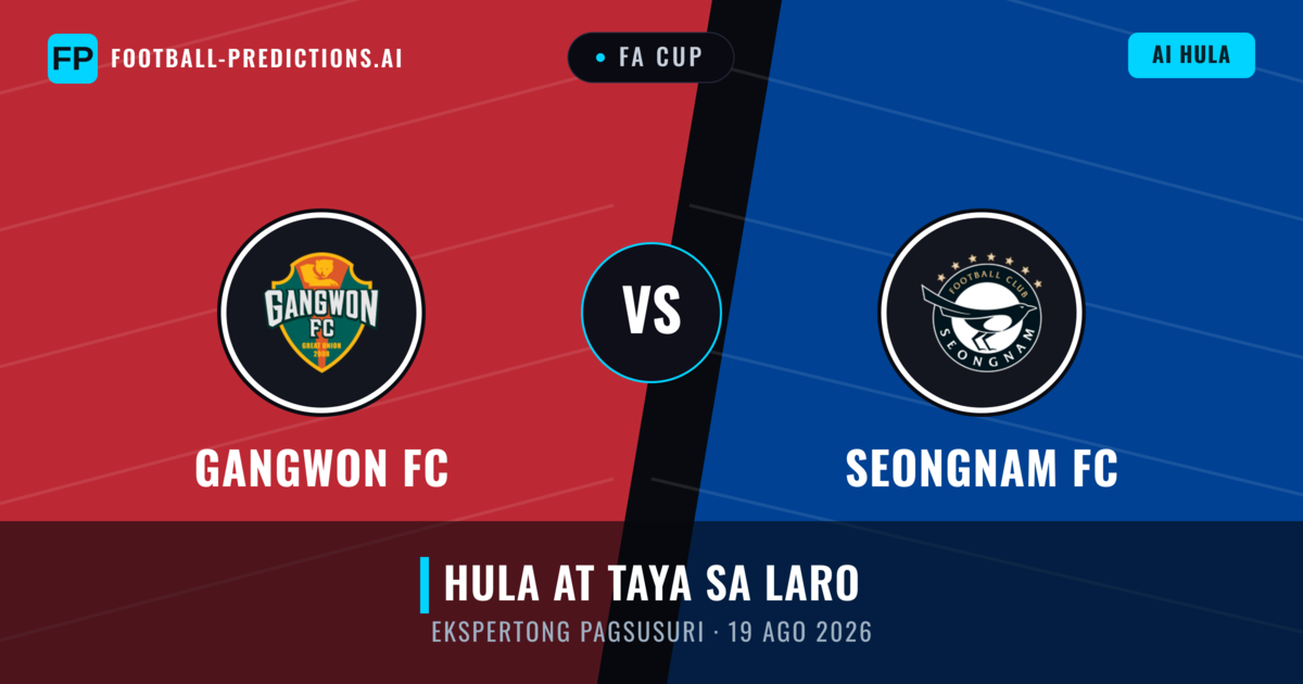 Gangwon FC vs Seongnam FC — hula at preview ng laban