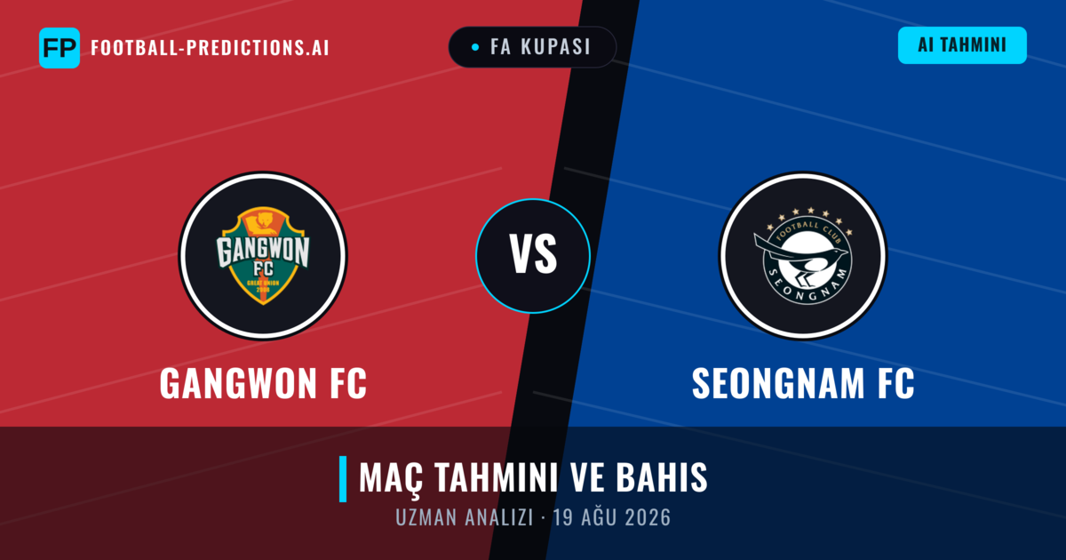 Gangwon FC - Seongnam FC — maç tahmini ve önizleme