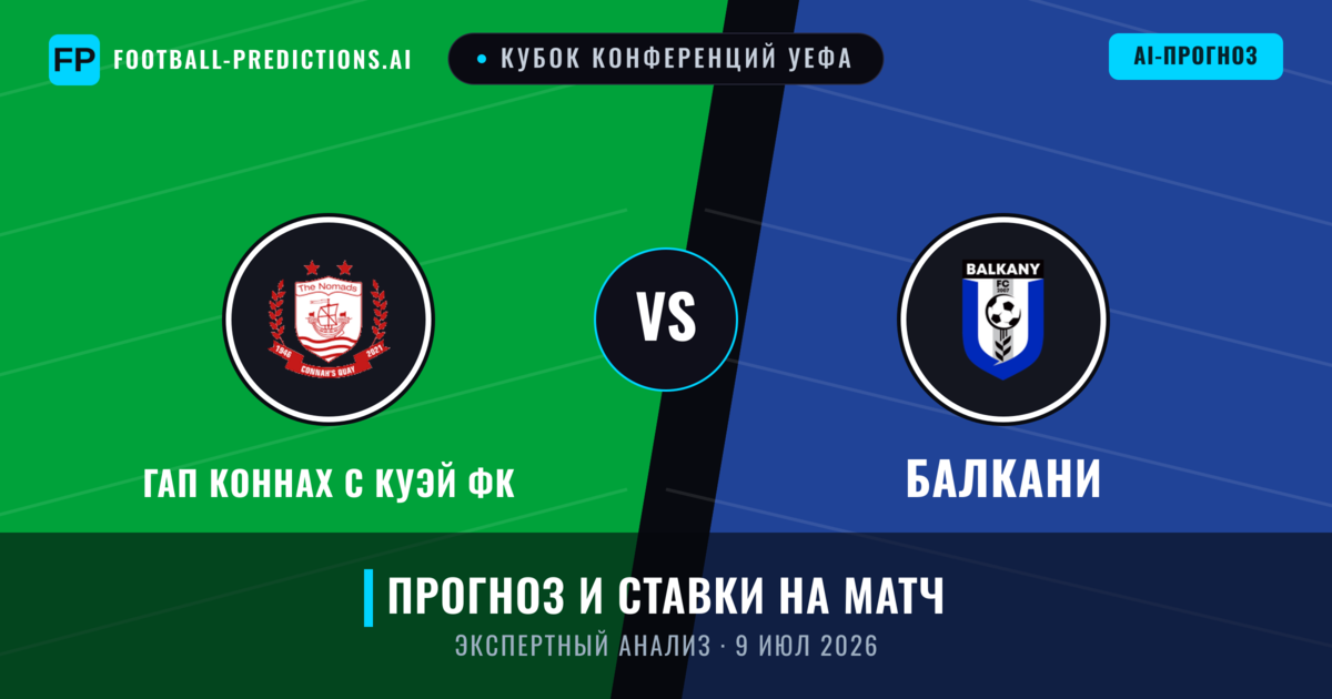 ГАП Коннах С Куэй ФК – Балкани — прогноз и превью матча