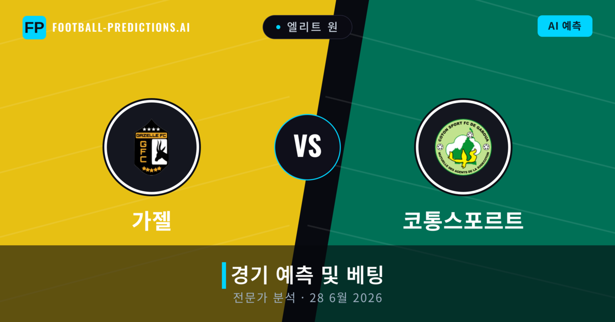 가젤 대 코통스포르트 — 경기 예측 및 프리뷰