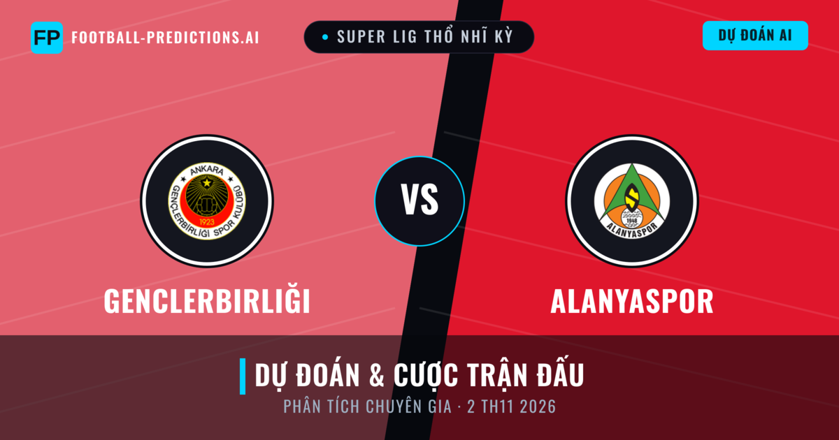 Genclerbirliği vs Alanyaspor — dự đoán và xem trước trận đấu