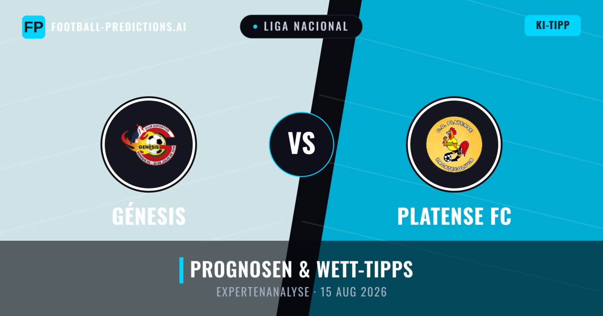 Génesis vs Platense FC — Prognose und Spielvorschau