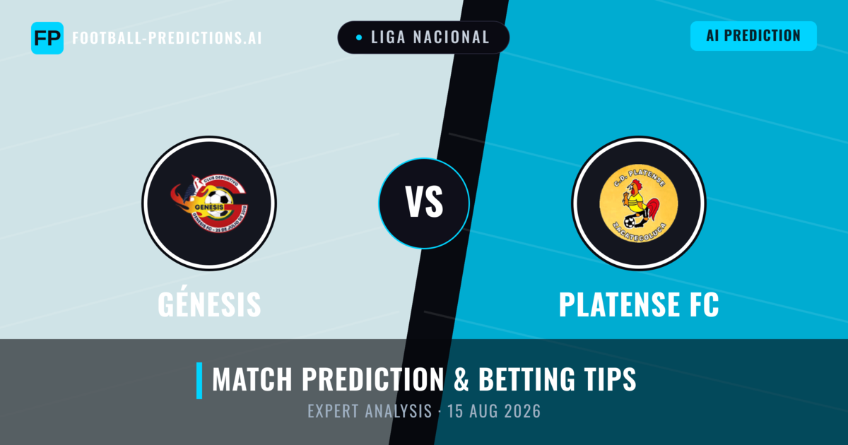 Génesis vs Platense FC — match prediction & preview