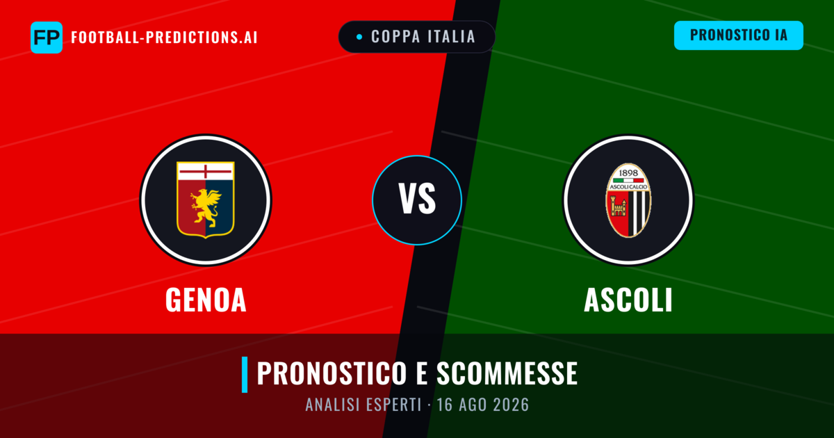 Genoa vs Ascoli — pronostico e anteprima del match