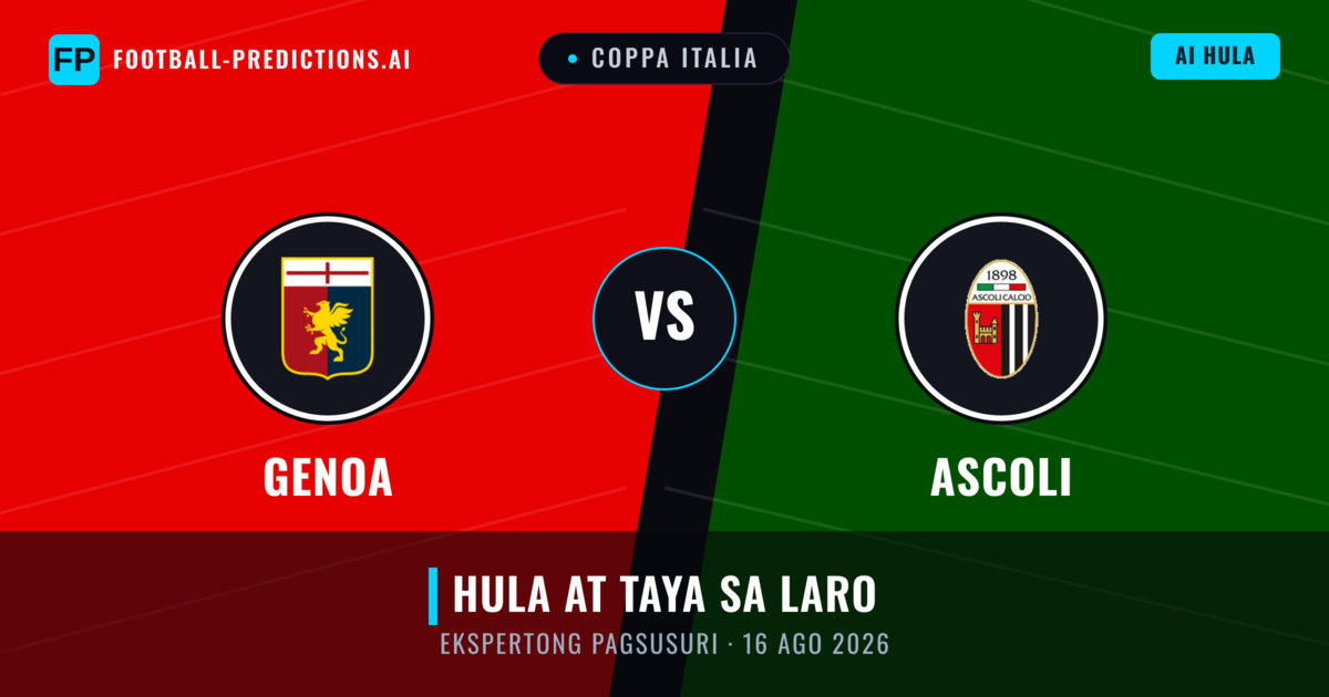 Genoa vs Ascoli — hula at preview ng laban