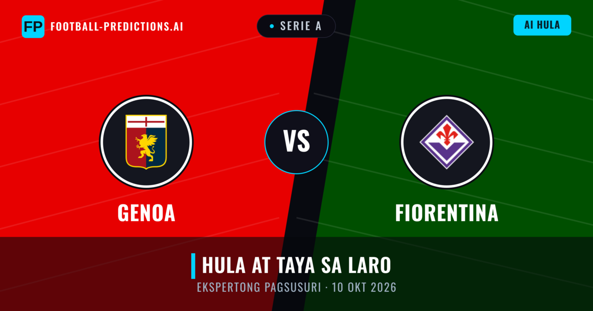 Genoa vs Fiorentina — hula at preview ng laban