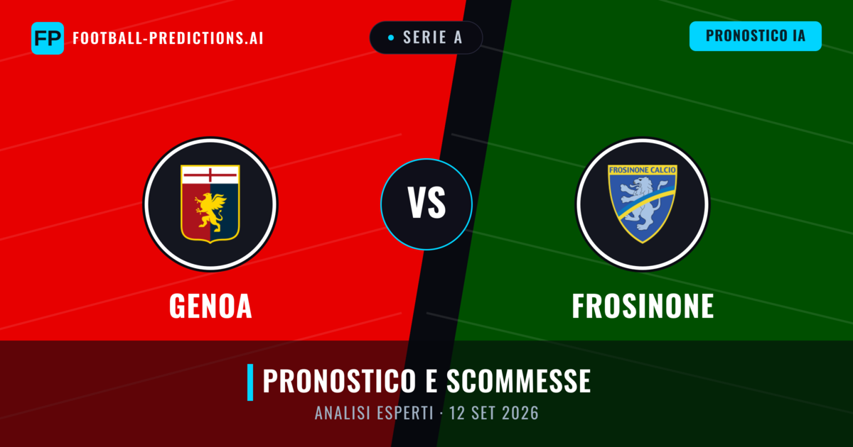 Genoa vs Frosinone — pronostico e anteprima del match