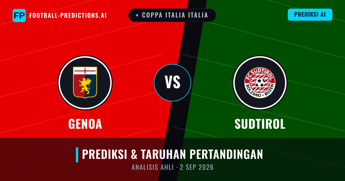 Genoa vs Sudtirol — prediksi dan pratinjau pertandingan