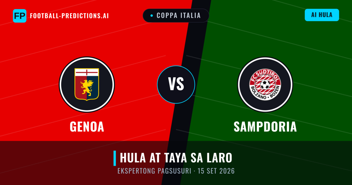 Genoa vs Sampdoria — hula at preview ng laban