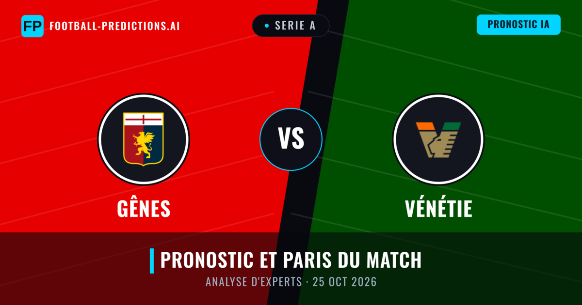 Gênes vs Vénétie — pronostic et avant-match