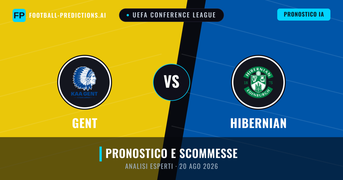 Gent vs Hibernian — pronostico e anteprima del match