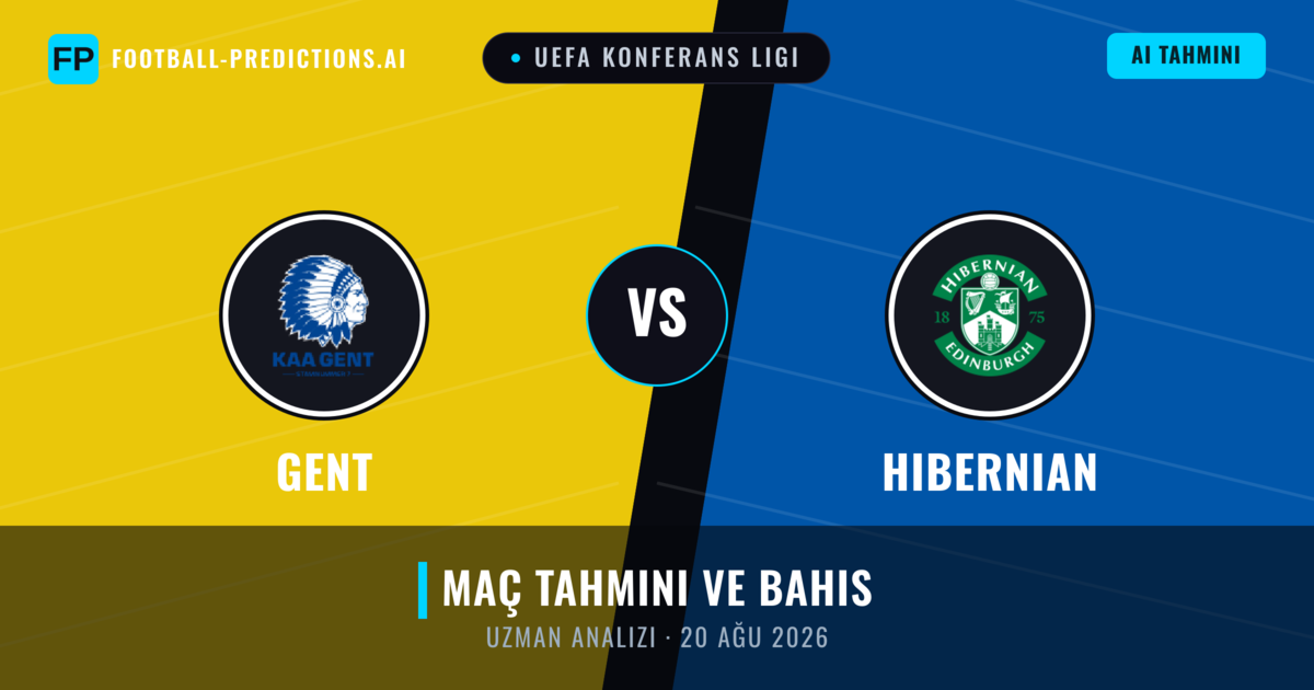 Gent - Hibernian — maç tahmini ve önizleme