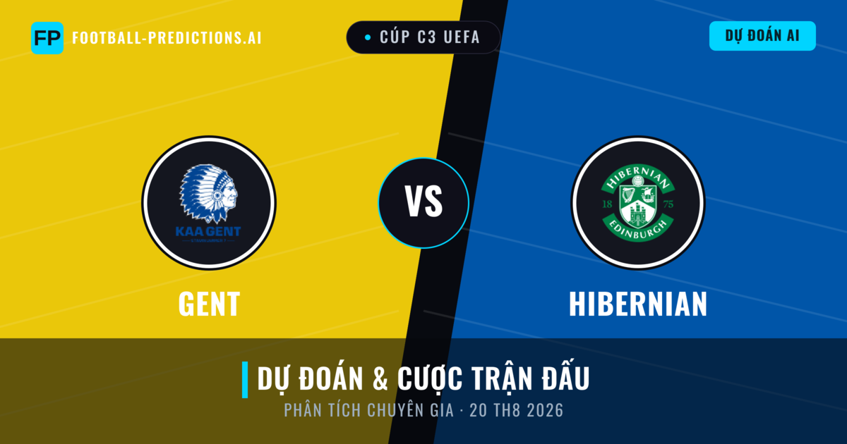 Gent vs Hibernian — dự đoán và xem trước trận đấu