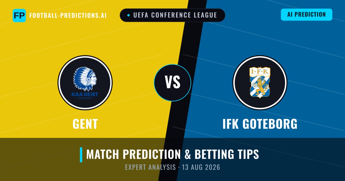 Gent vs IFK Goteborg — match prediction & preview