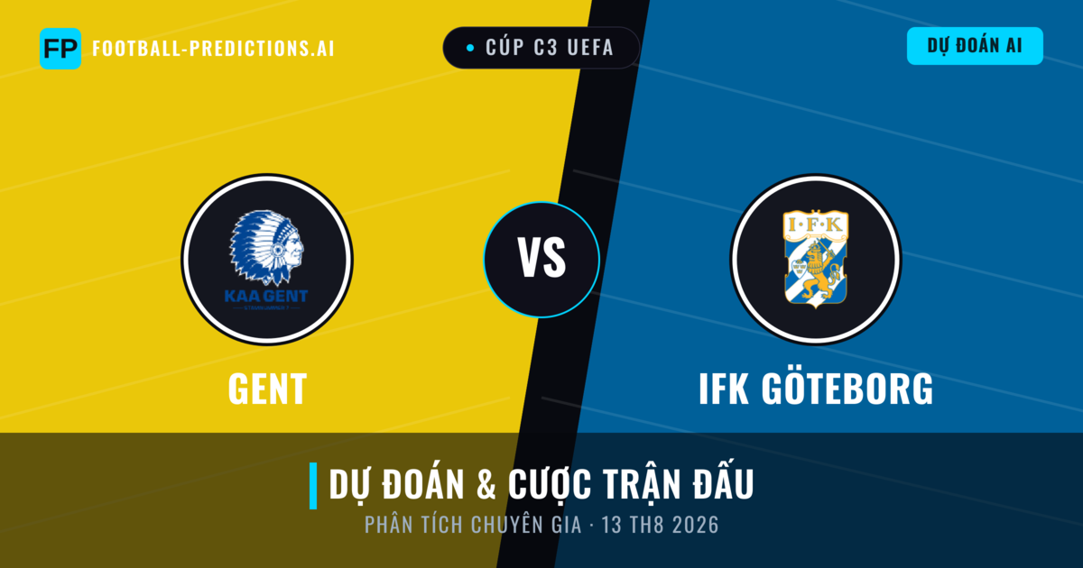 Gent vs IFK Göteborg — dự đoán và xem trước trận đấu