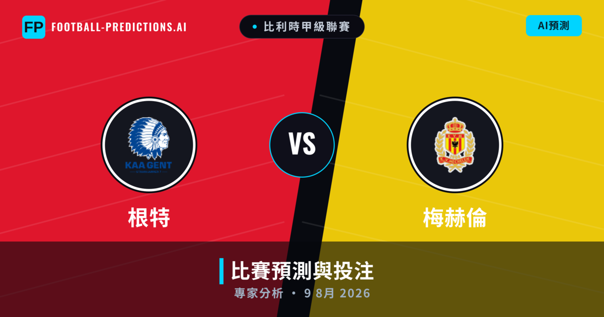 根特 vs 梅赫倫 — 比赛预测和前瞻