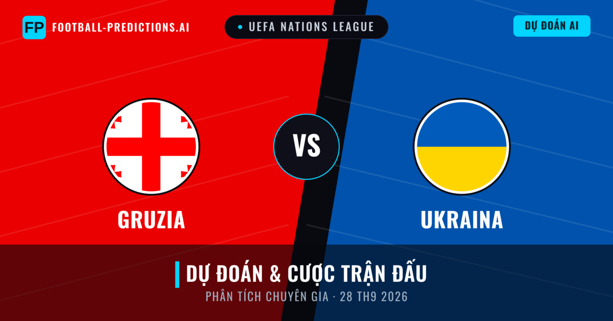 Gruzia vs Ukraina — dự đoán và xem trước trận đấu