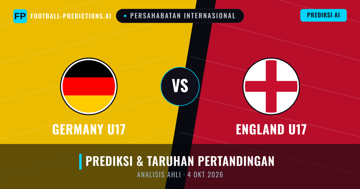 Germany U17 vs England U17 — prediksi dan pratinjau pertandingan