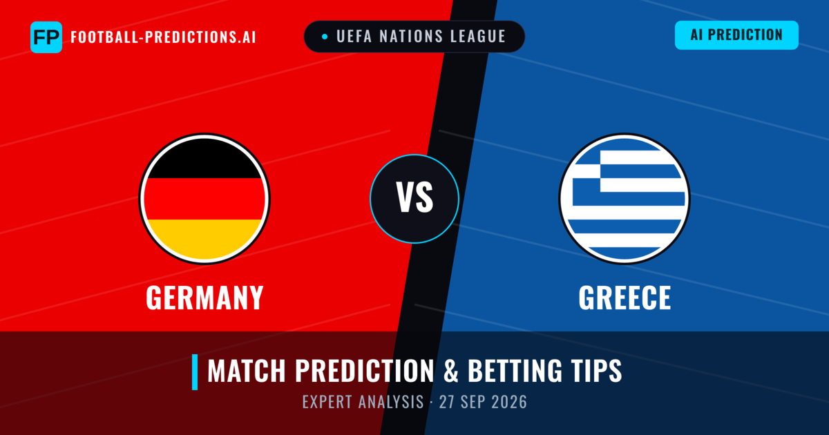 Germany vs Greece — match prediction & preview