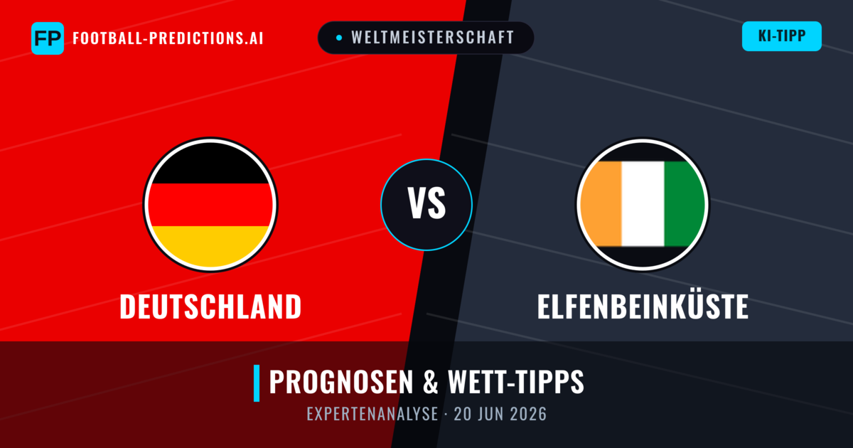 Deutschland vs Elfenbeinküste — Prognose und Spielvorschau
