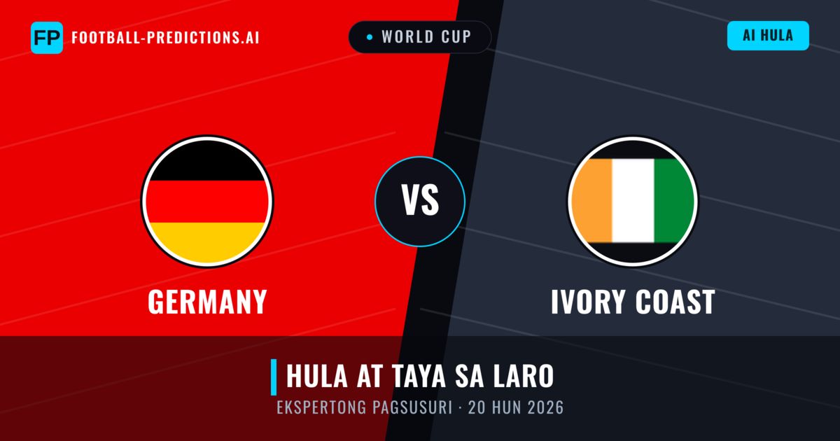 Germany vs Ivory Coast — hula at preview ng laban