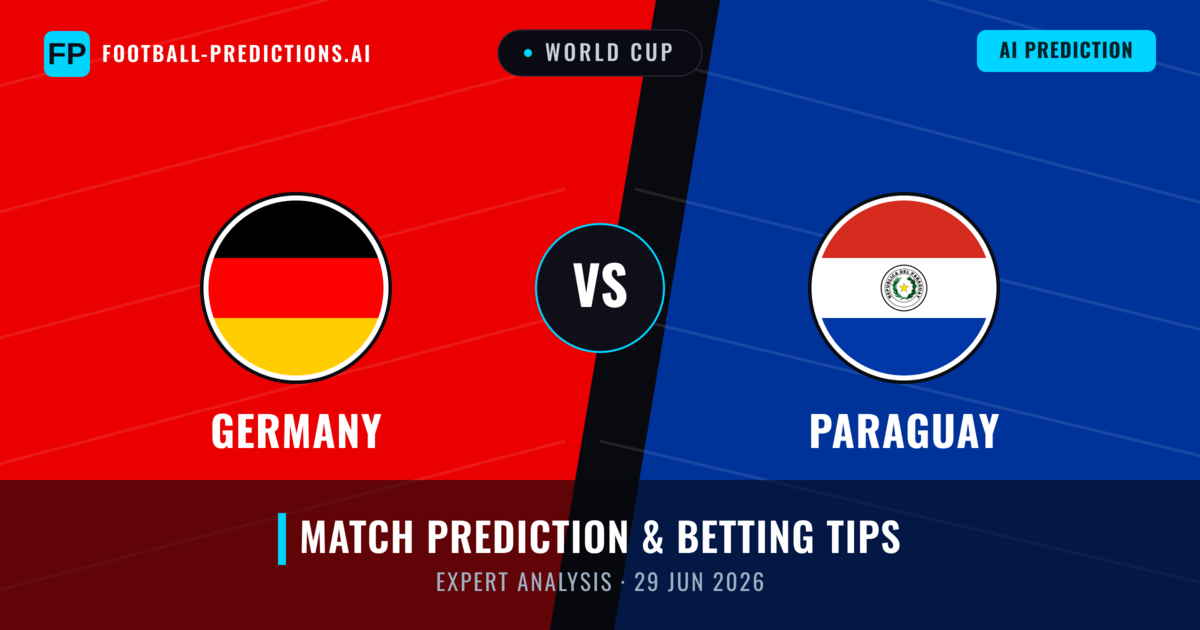 Germany vs Paraguay — match prediction & preview