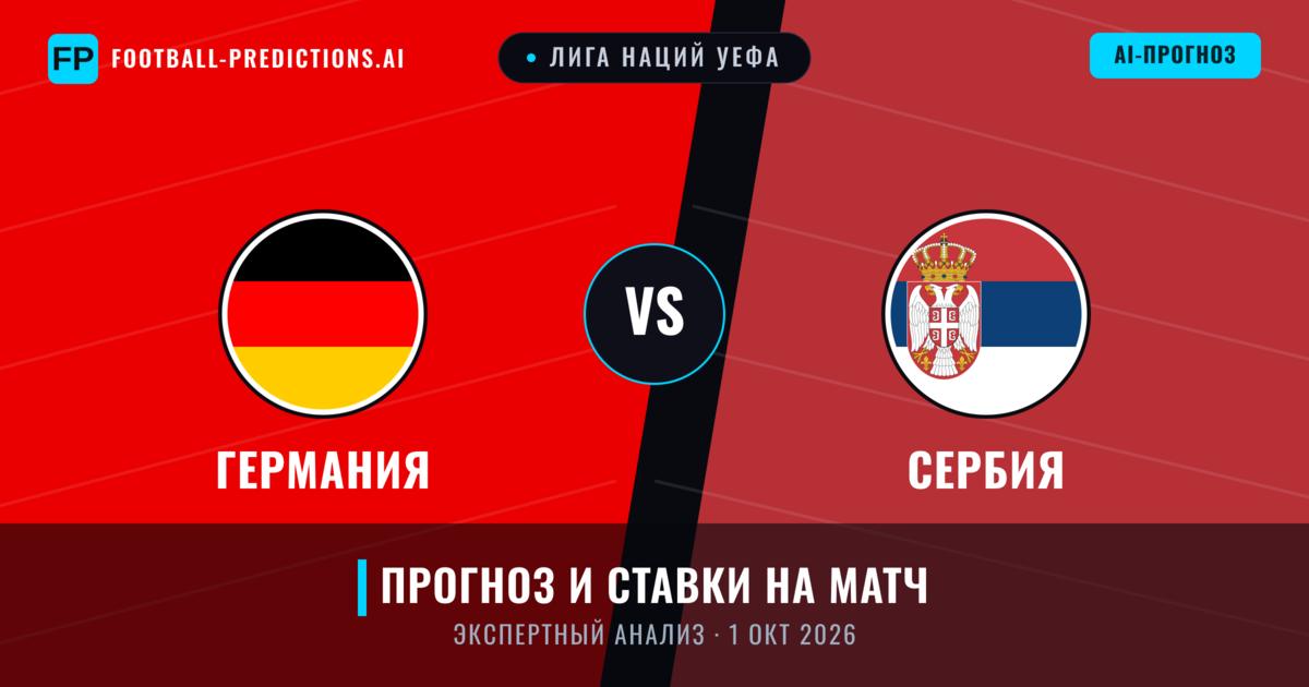 Германия – Сербия — прогноз и превью матча