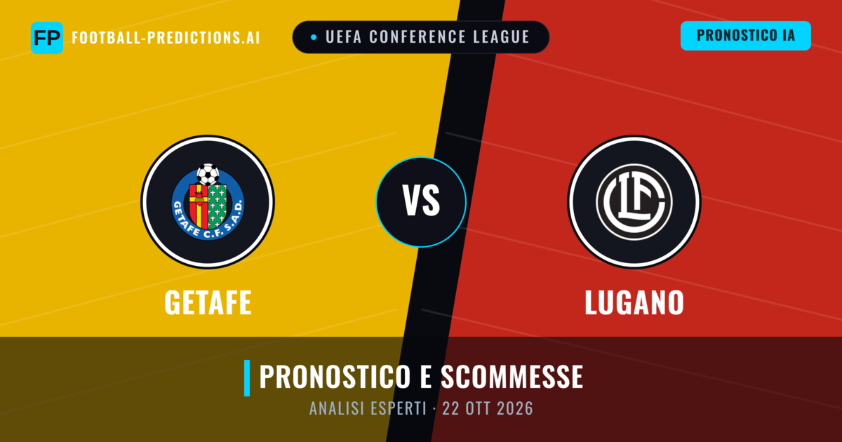 Getafe vs Lugano — pronostico e anteprima del match
